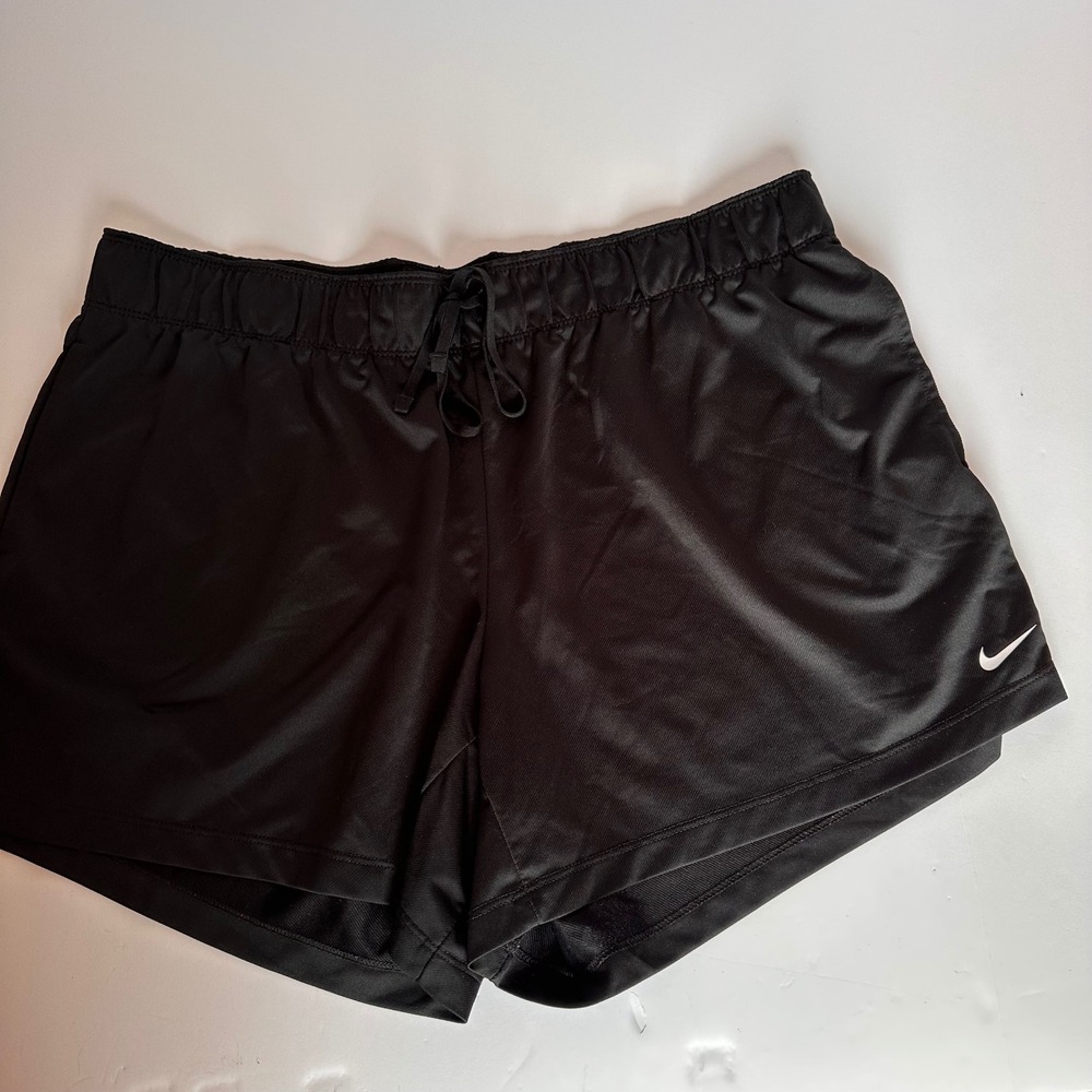 Nike Dri-FIT Running Shorts Women's XL Black Athletic Gym Training